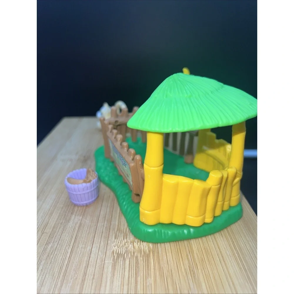 Vintage 1993 Kenner LPS Littlest Pet Shop Zoo BABY TIGER & COCKATOO Set